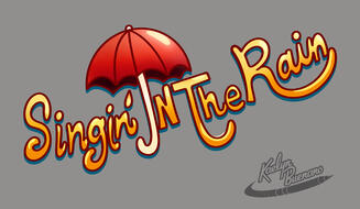 Singin In The Rain Custom Title Logo (2025)