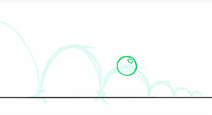 Kaelyn Buenano Bouncing Ball 2D Animation 2025